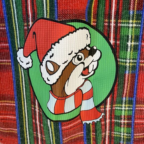 Buc-ees YOUTH MEDIUM Christmas One Piece Pajamas - Picture 10 of 11